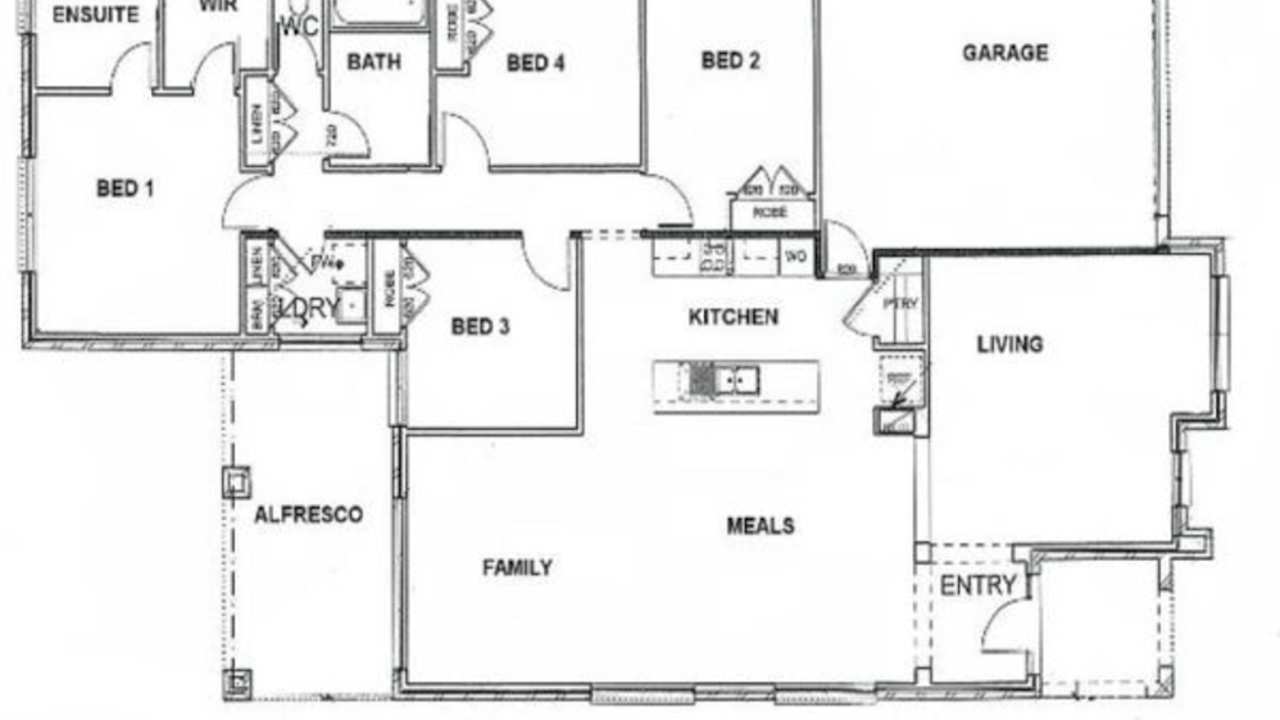 Unfurnished room in a share house