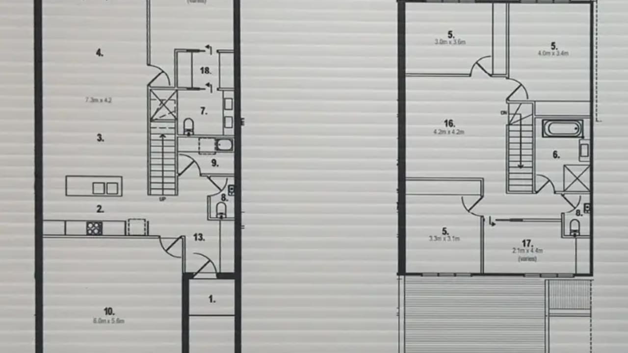 Furnished room in a share house
