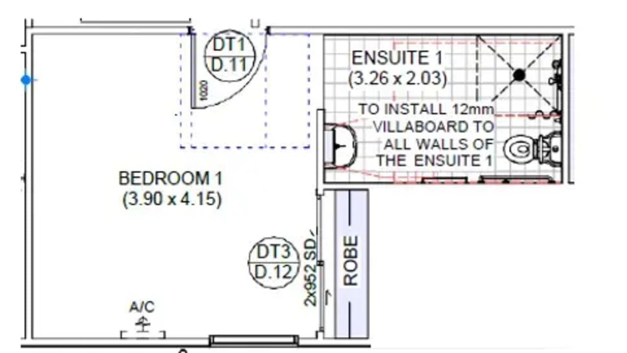 Room with ensuite in a share house