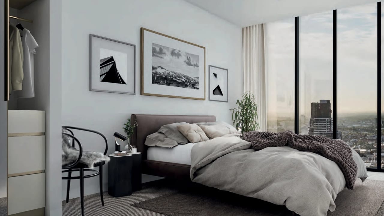 Unfurnished room in a flatshare