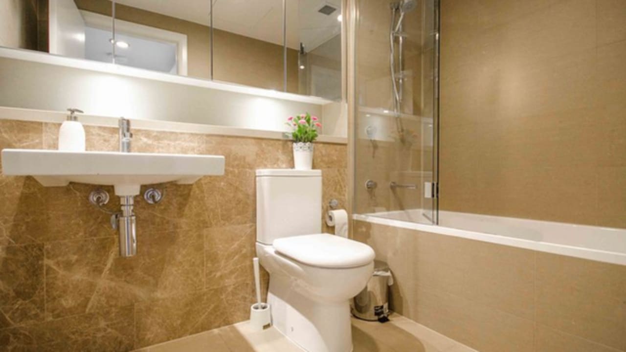 Room with own bathroom