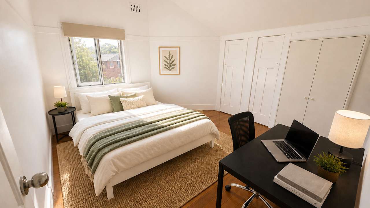 Furnished room in a share house