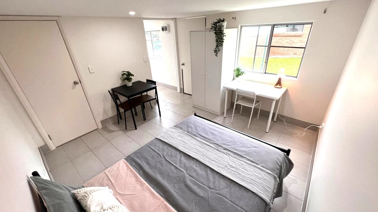 Furnished room granny flat for rent