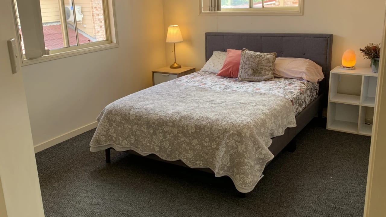 Room with own bathroom