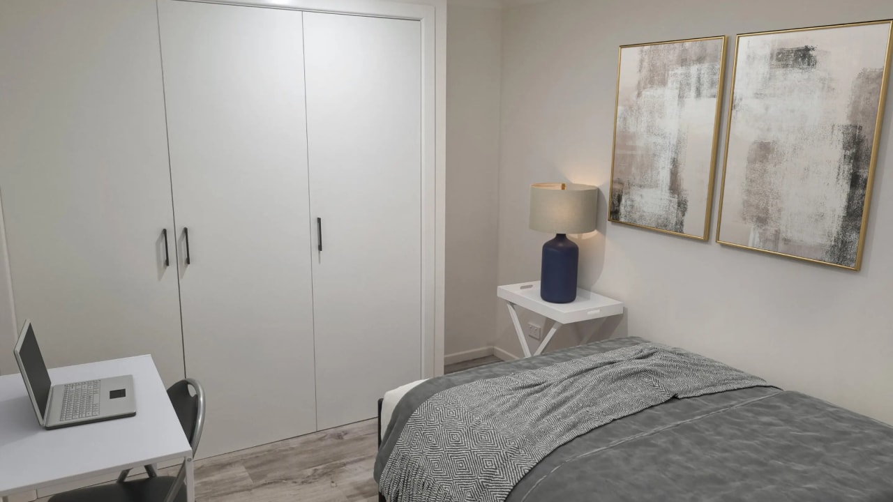 Furnished room in a share house