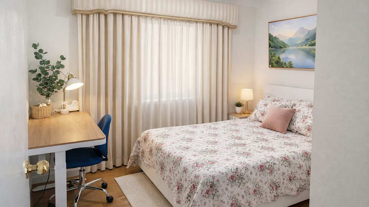 Furnished room in a share house