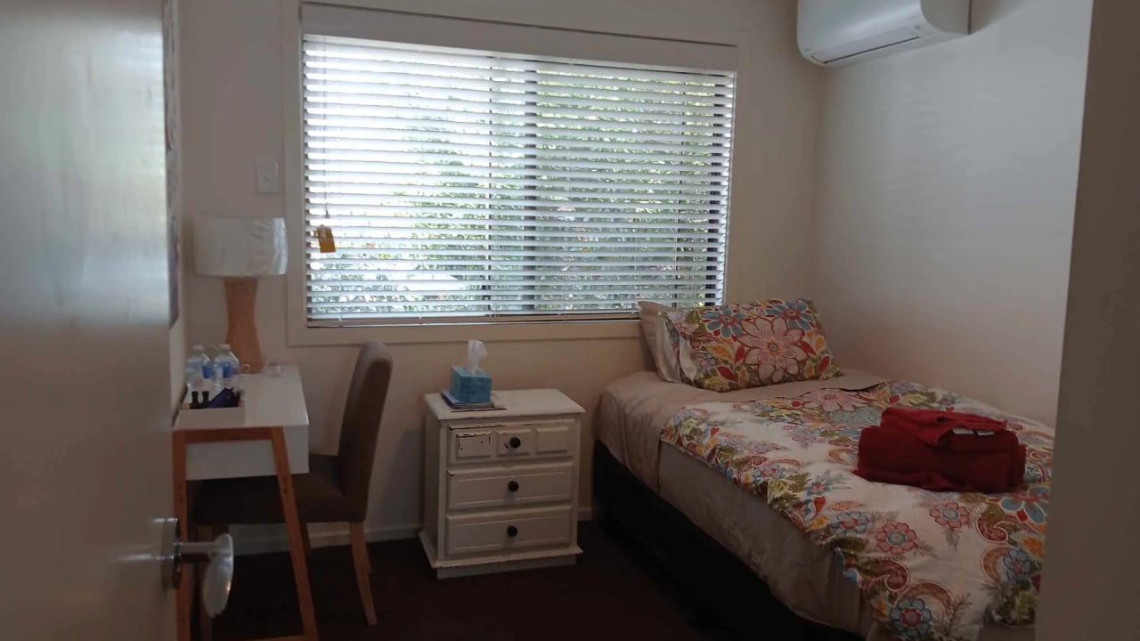 Room with own bathroom