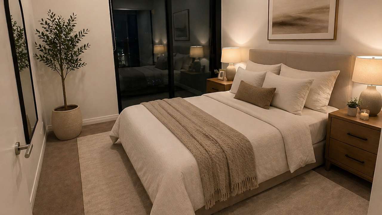 Room with own bathroom