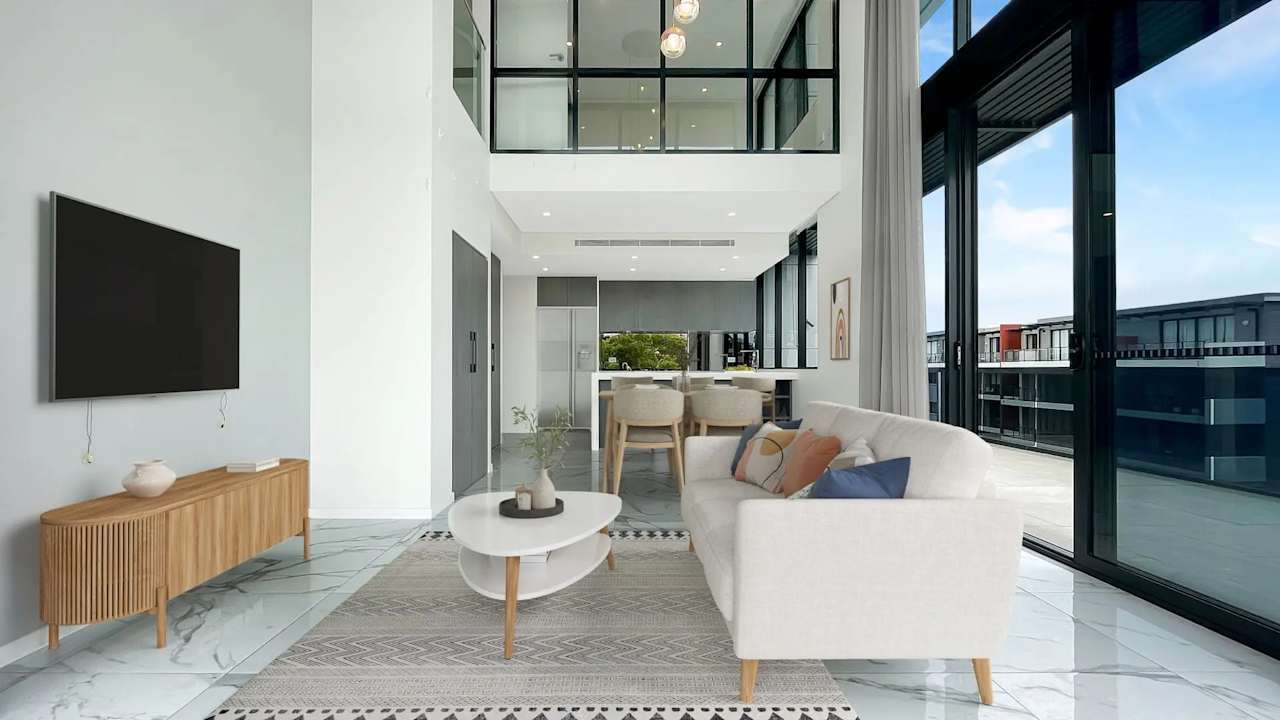 Unfurnished room with own bathroom