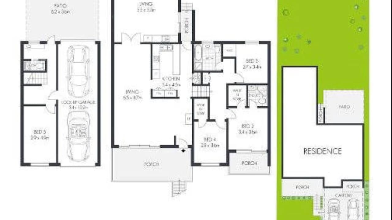 Whole property with 4 rooms for rent