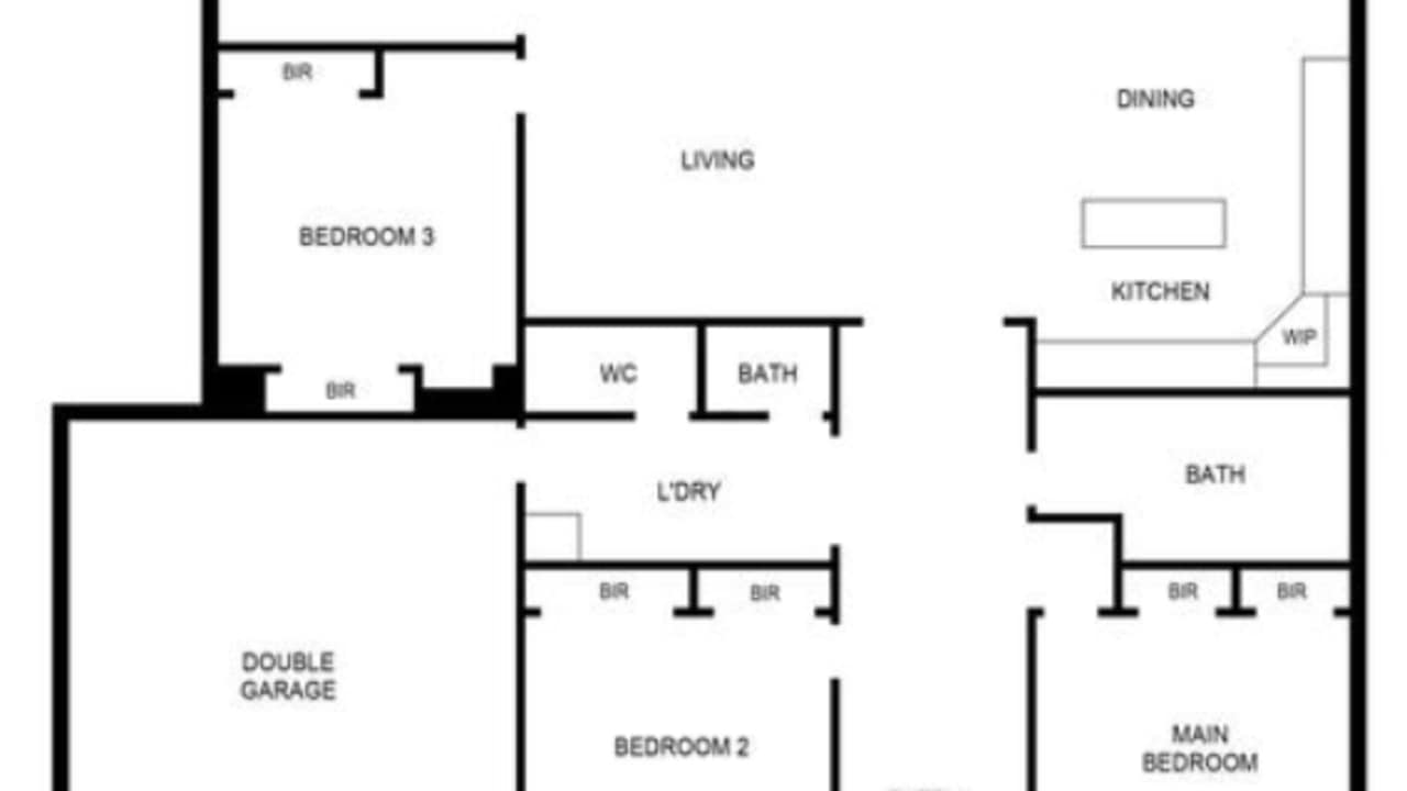 Furnished room in a share house
