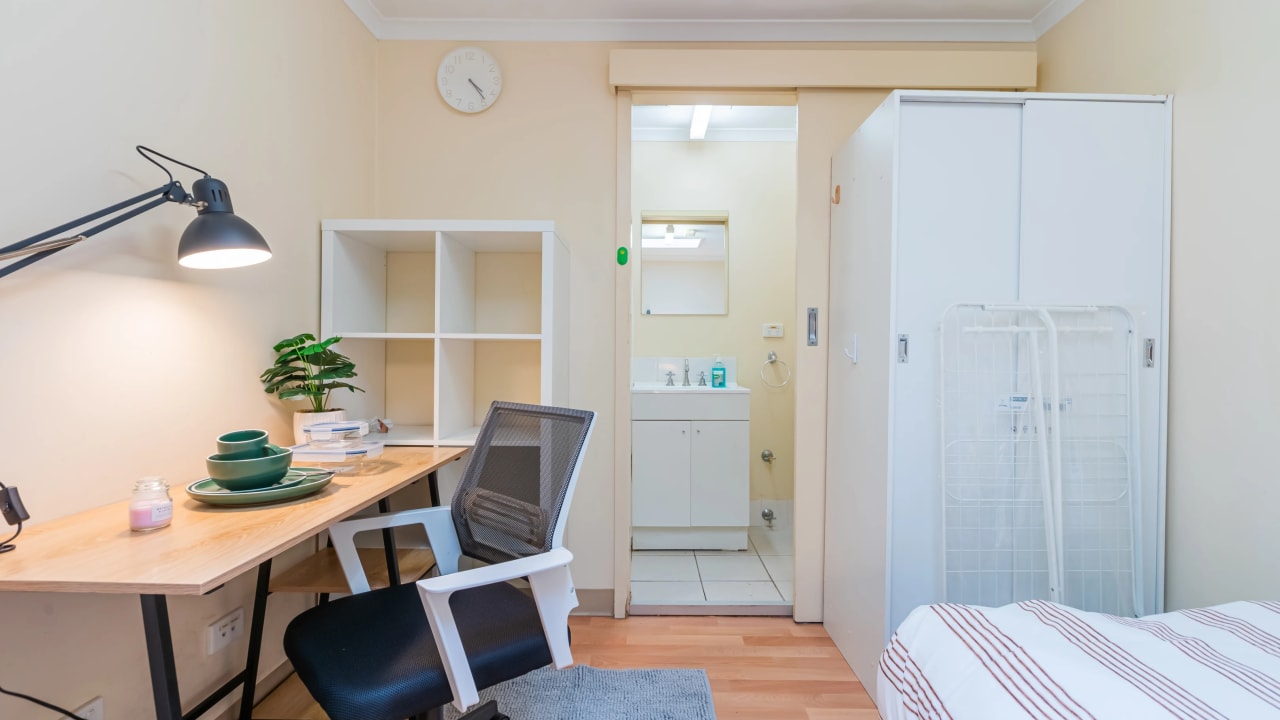 Furnished room with ensuite in a share house