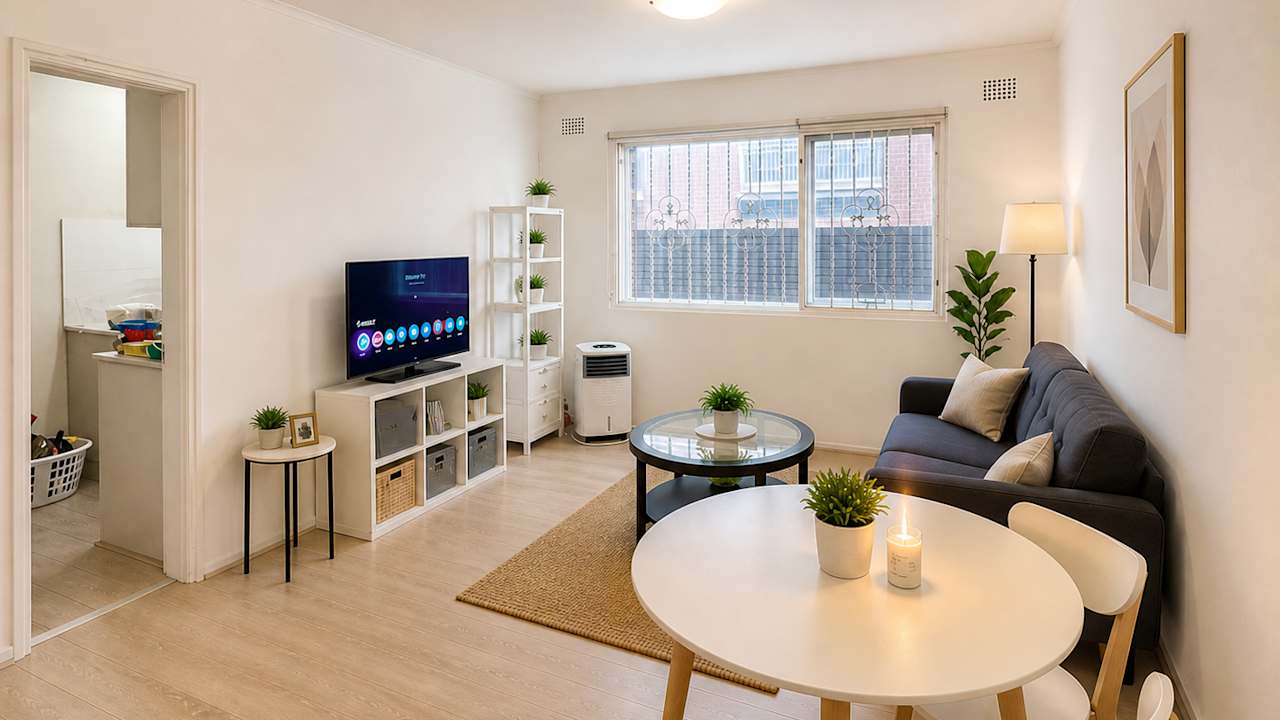 Furnished room in a flatshare