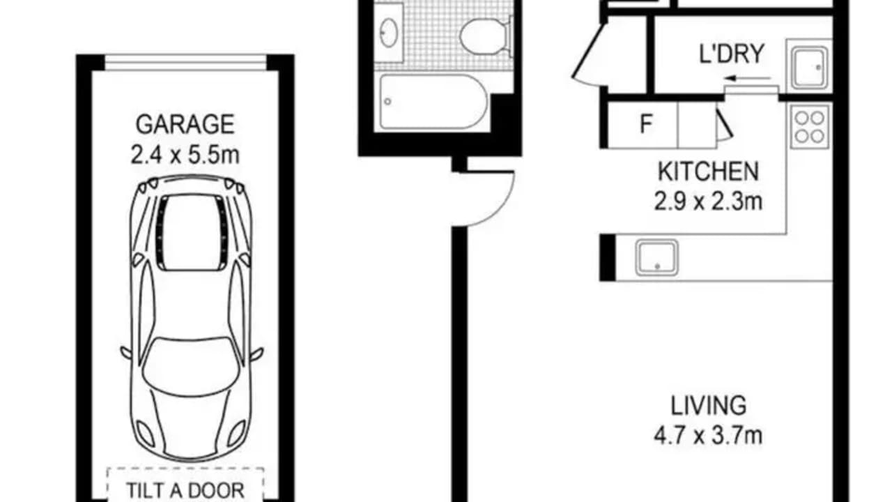 Furnished room in a flatshare