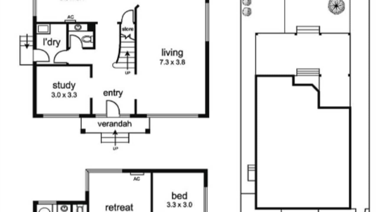 Unfurnished room in a share house