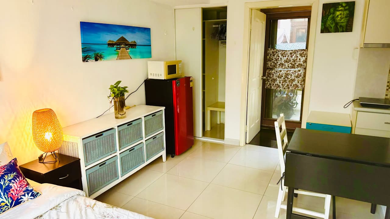 Furnished room with own bathroom