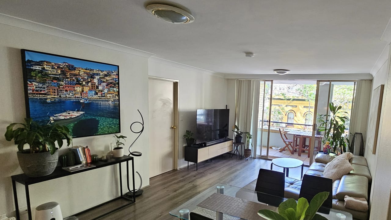 Furnished room with own bathroom