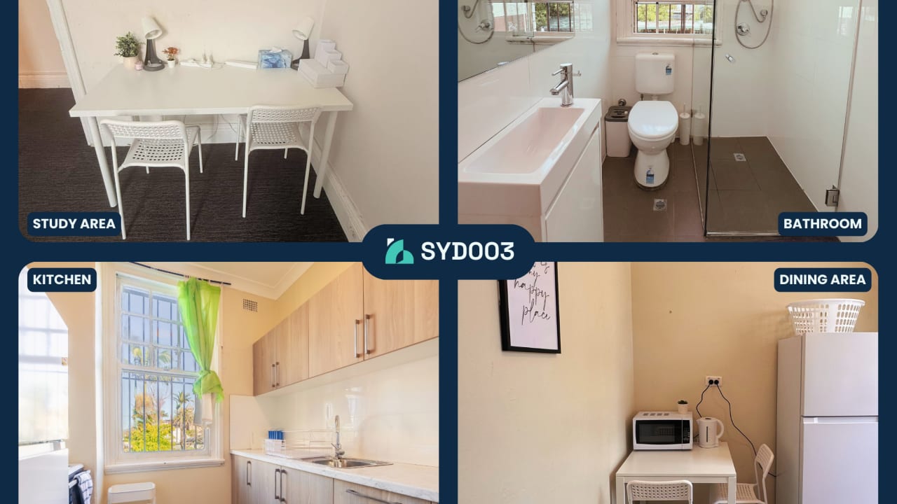 Furnished room in a flatshare