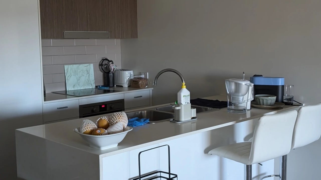 Unfurnished room with own bathroom