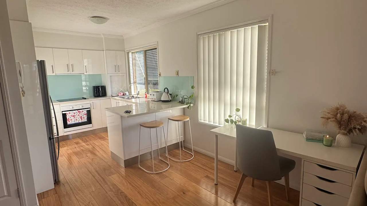 Unfurnished room with own bathroom