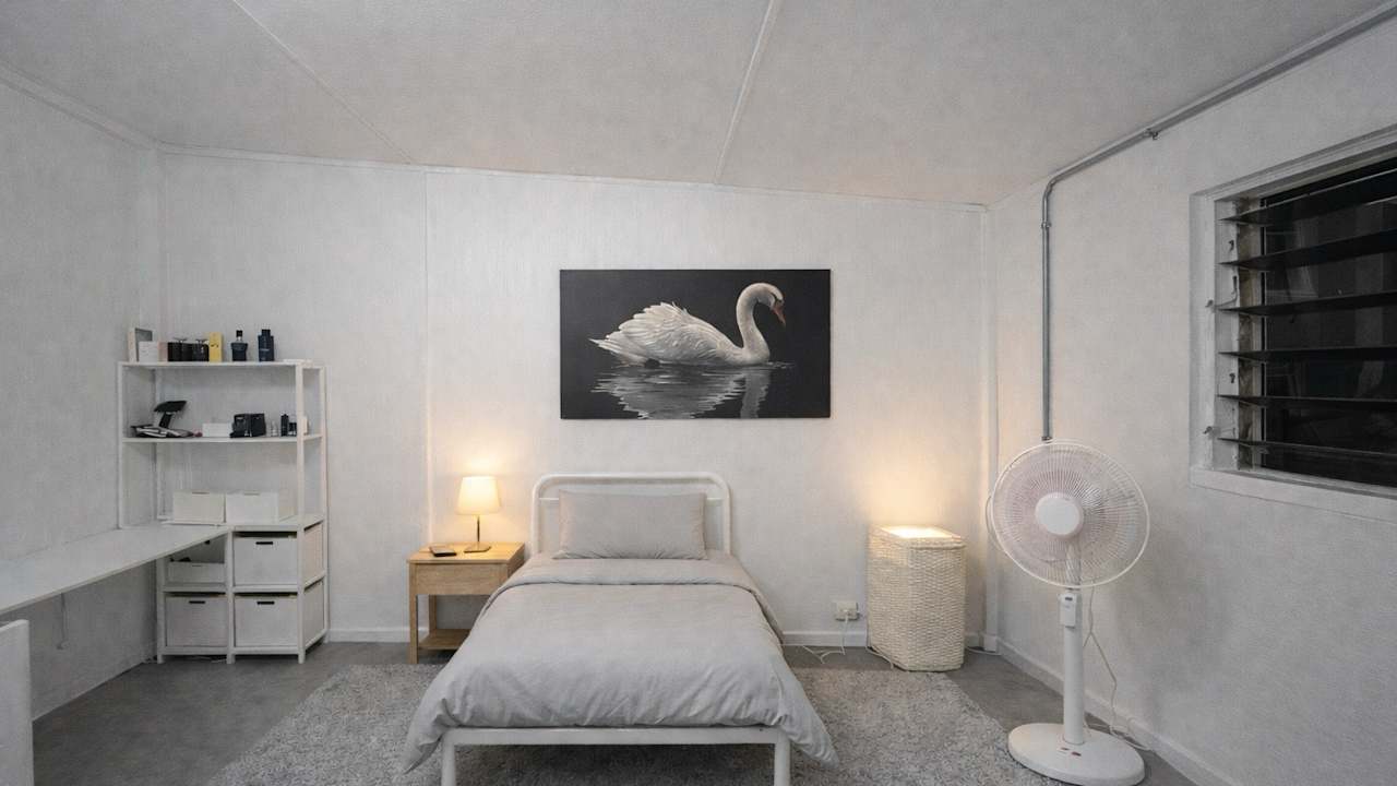 Furnished room in a share house