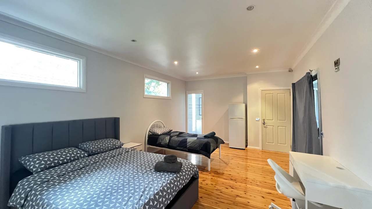 Furnished room with ensuite in a share house