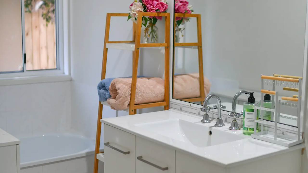 Room with own bathroom