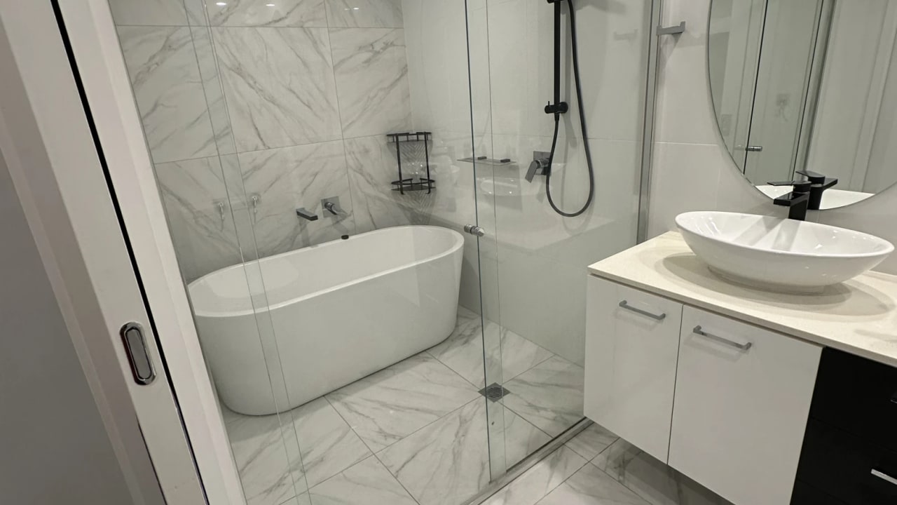 Room with own bathroom