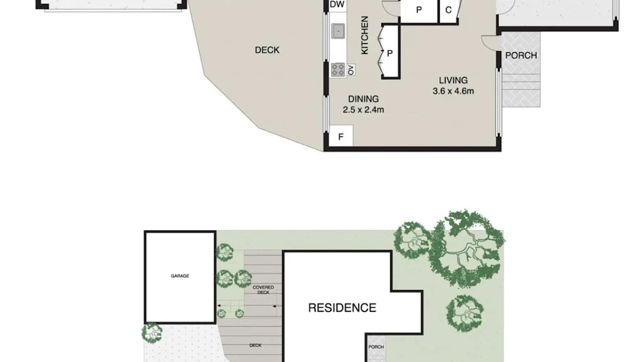 Furnished room in a share house