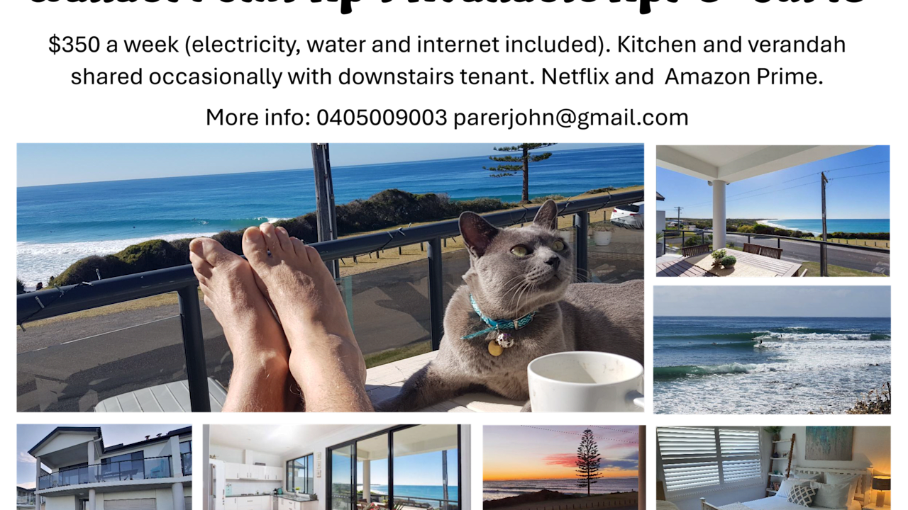 Furnished room with ensuite in a share house