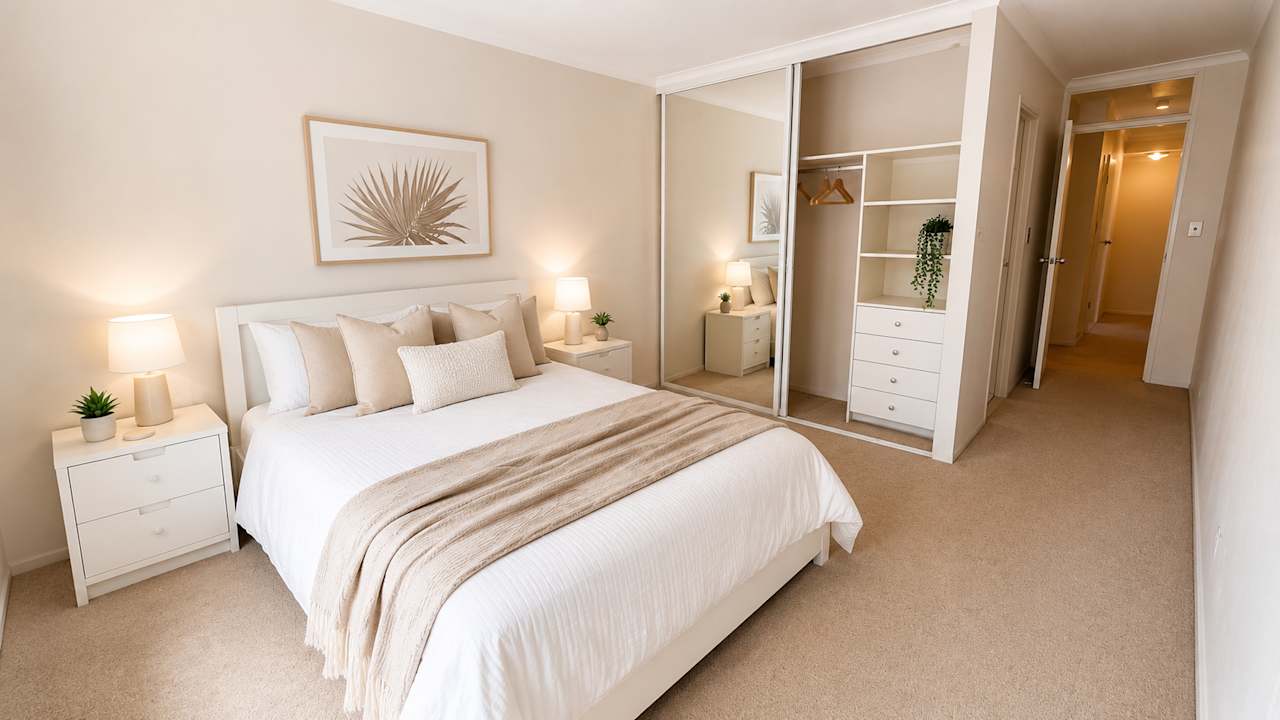 Furnished room in a share house