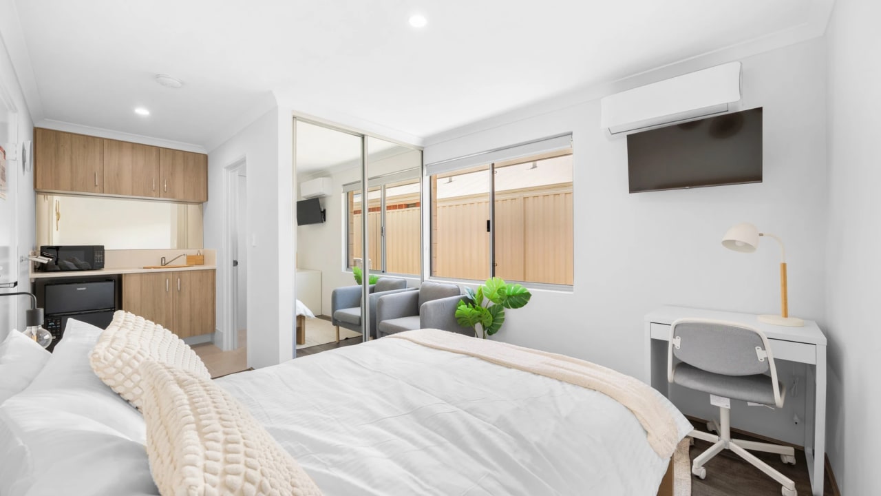 Furnished room with ensuite in a share house