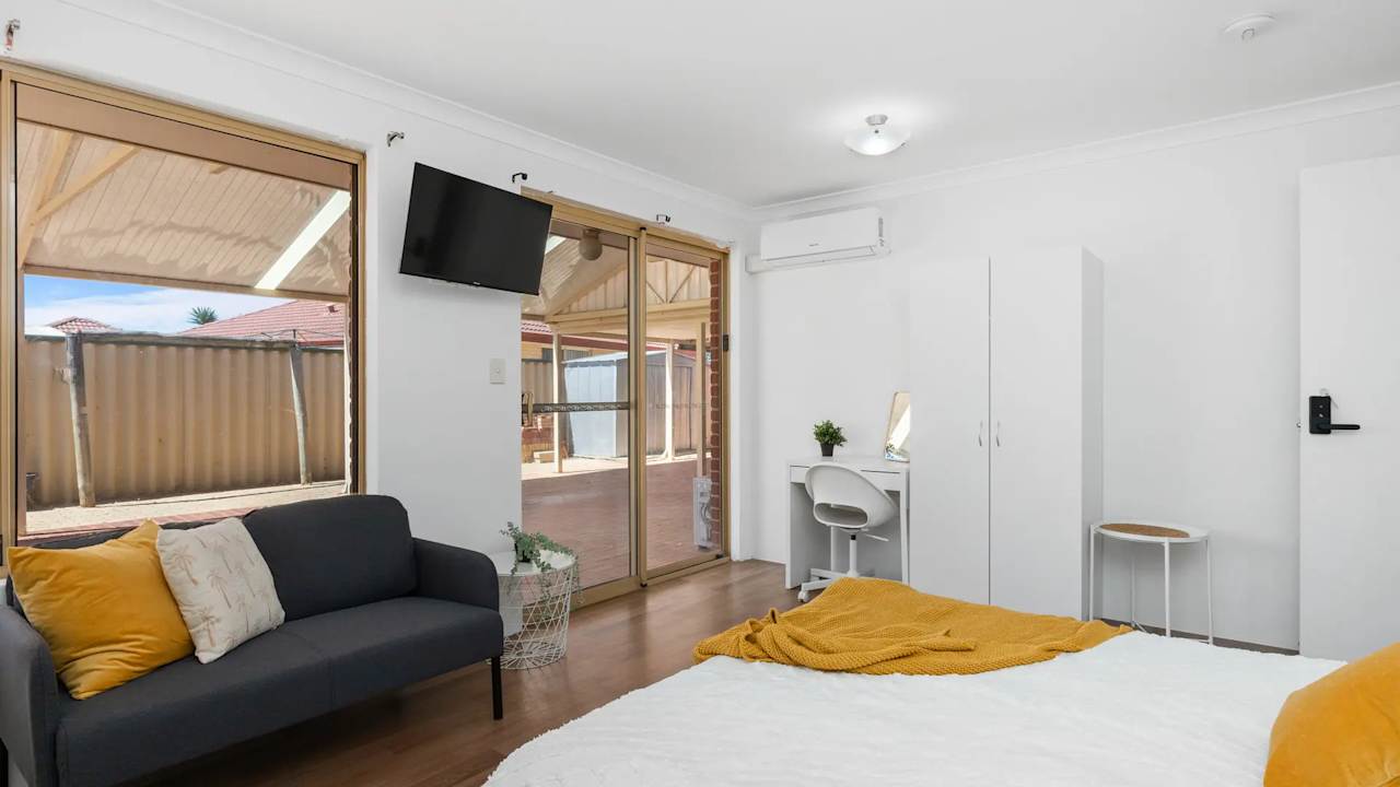 Furnished room with ensuite in a share house