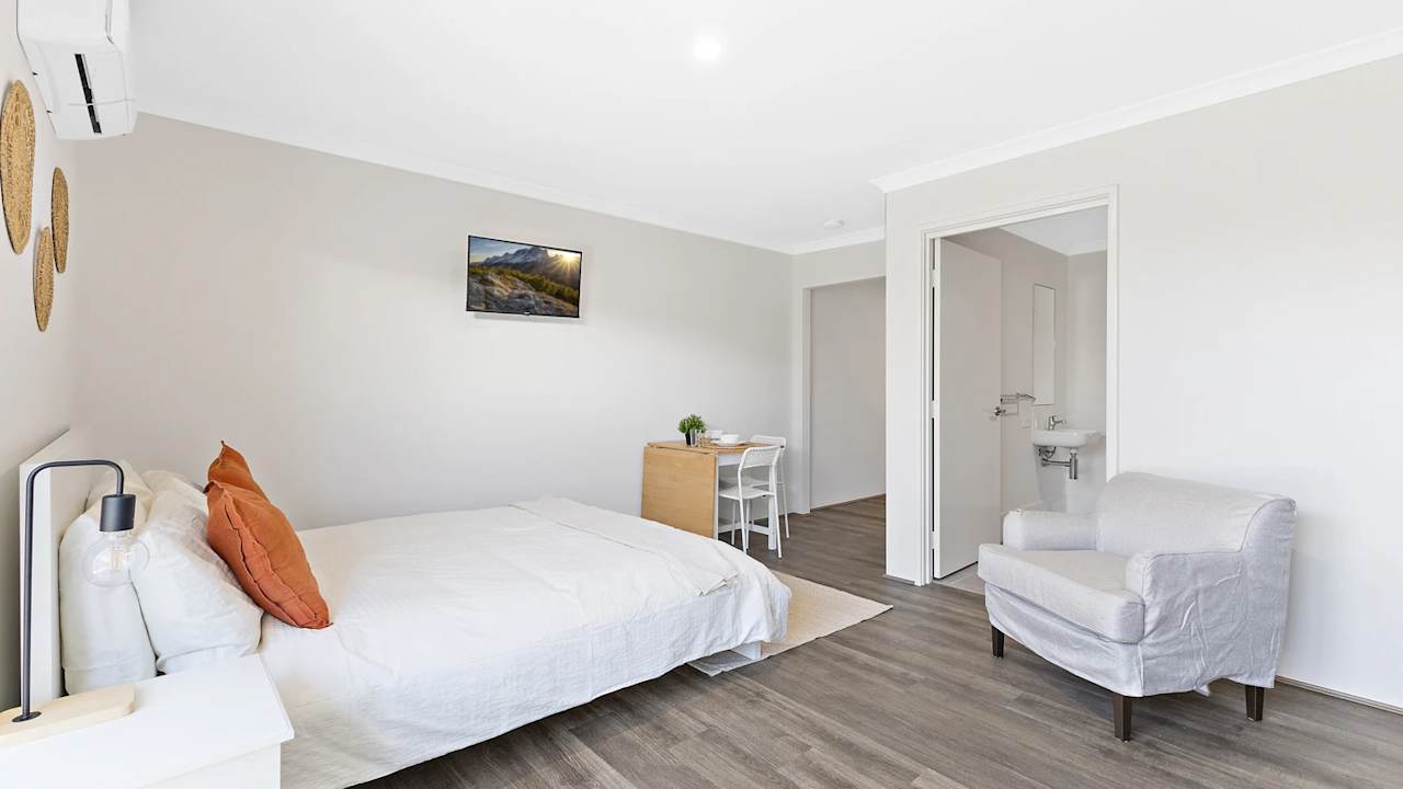 Furnished room with ensuite in a share house