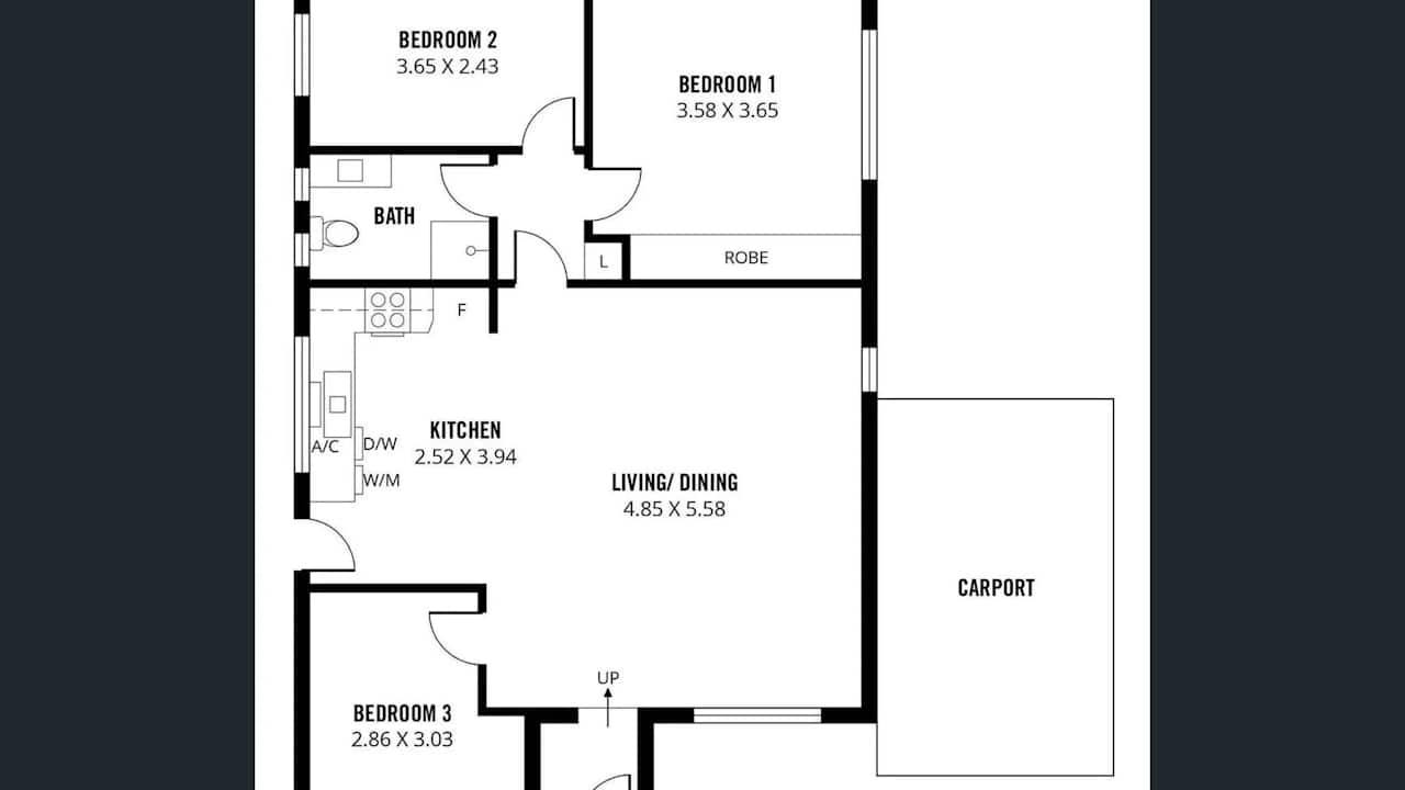 Room in a share house