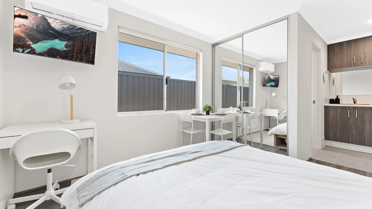 Furnished room with ensuite in a share house