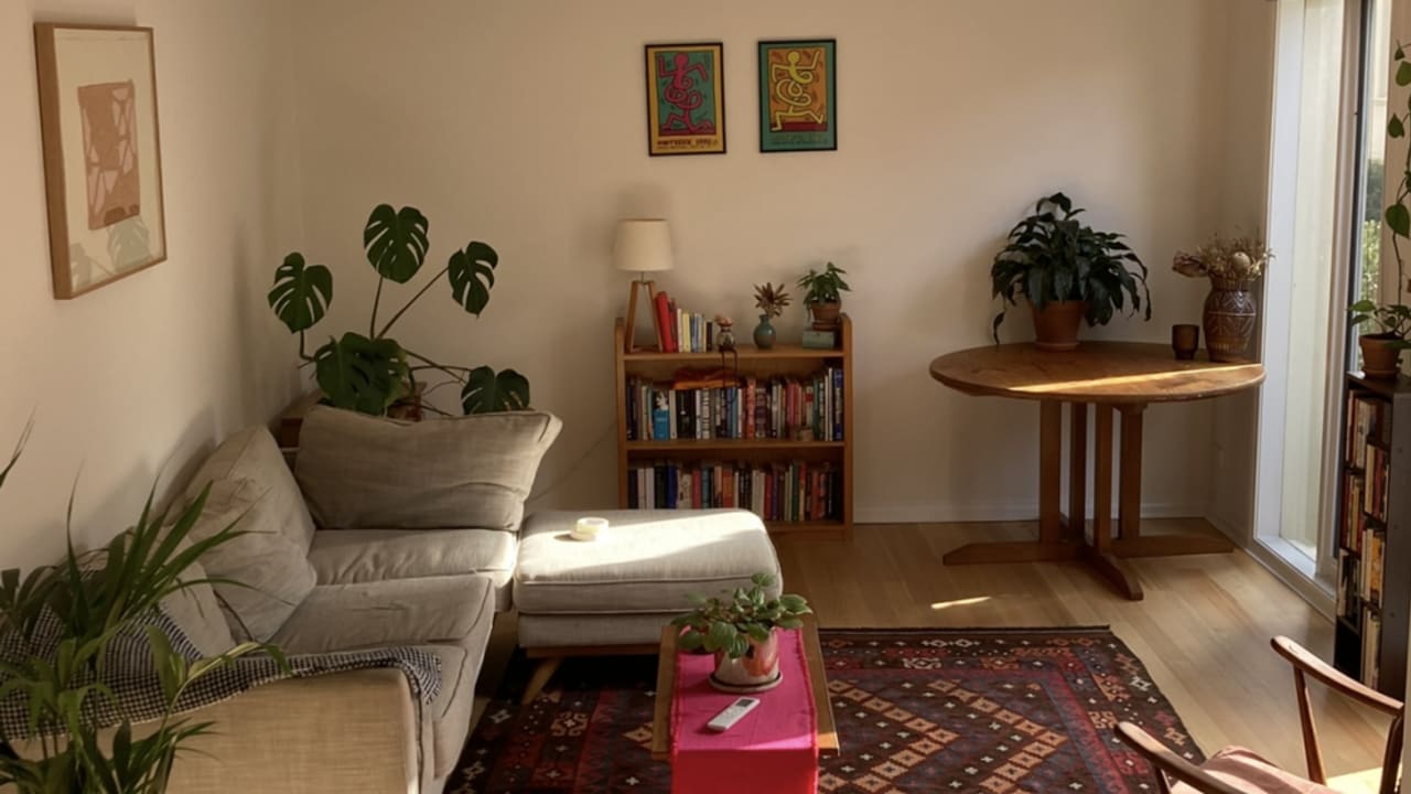 Unfurnished room with own bathroom