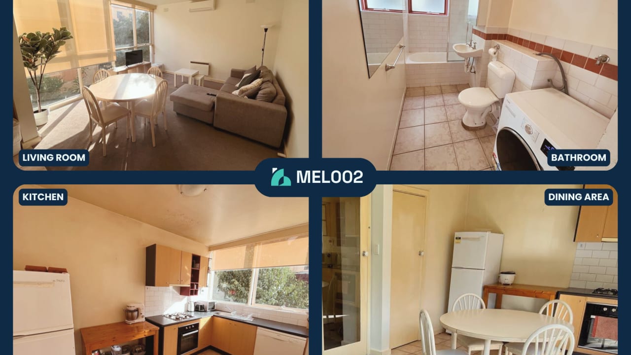 Furnished room in a flatshare