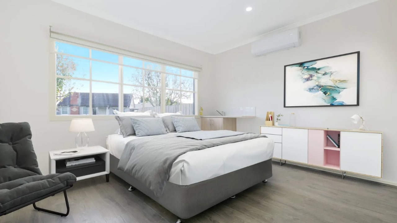 Unfurnished room with ensuite in a share house