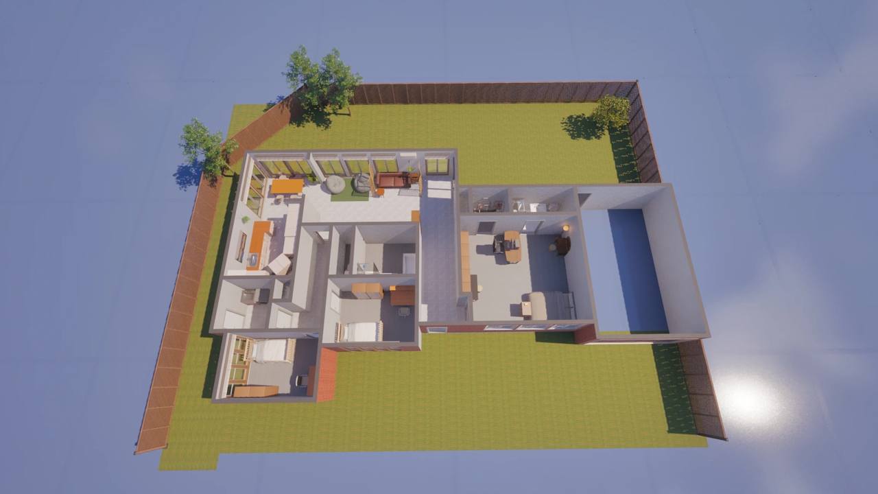 Furnished room in a share house