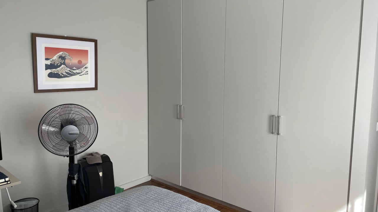 Furnished room with own bathroom
