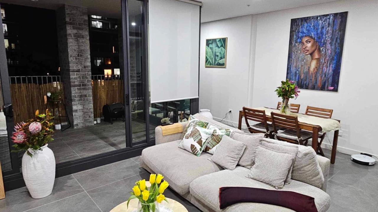 Furnished room with own bathroom