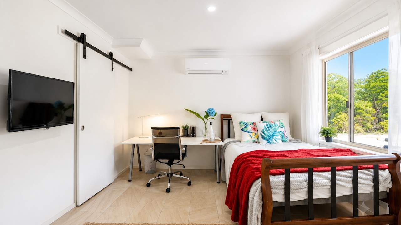 Furnished room with ensuite in a share house