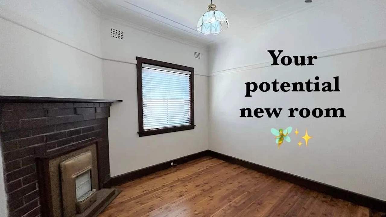Unfurnished room in a share house