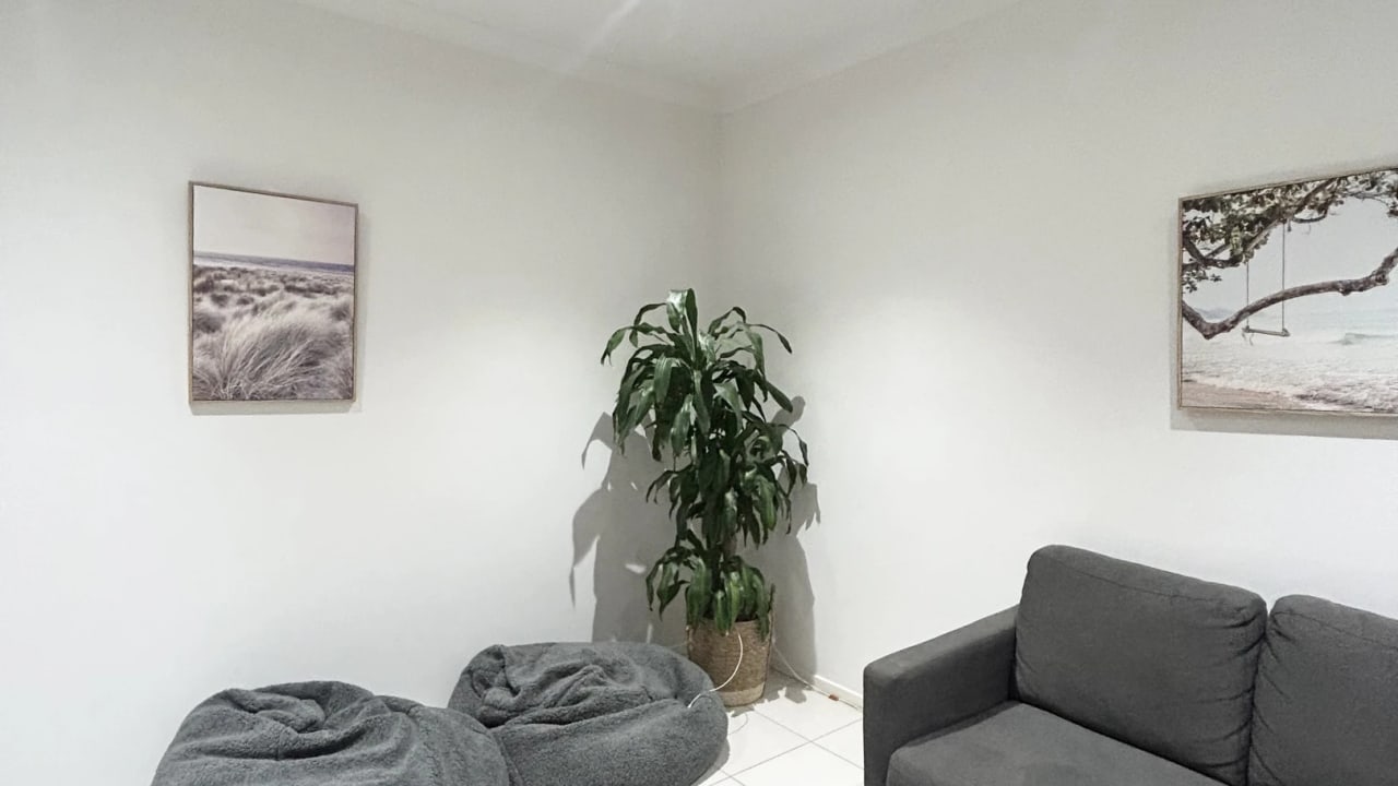 Unfurnished room with own bathroom