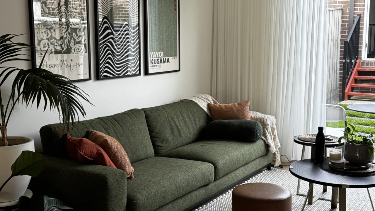 Unfurnished room with own bathroom