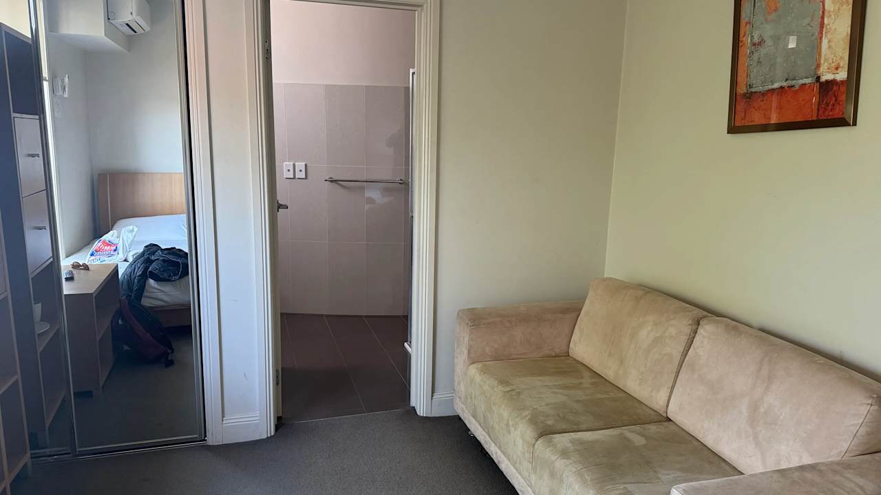 Furnished room with own bathroom