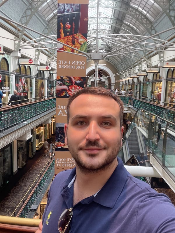 Enes (30) Looking in Warwick Farm, Glenfield, Lurn...