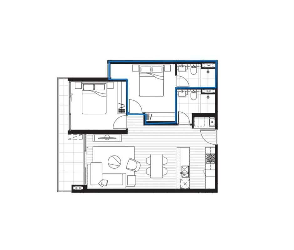 Room for Rent in Hadfield, Melbourne 220, Unfurni...