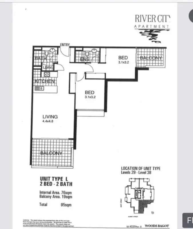 Room for Rent in Brisbane City, Brisbane 400, Fur...